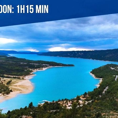 La Rose Des Vents & Spa - Gite Provence Néoules Exteriör bild