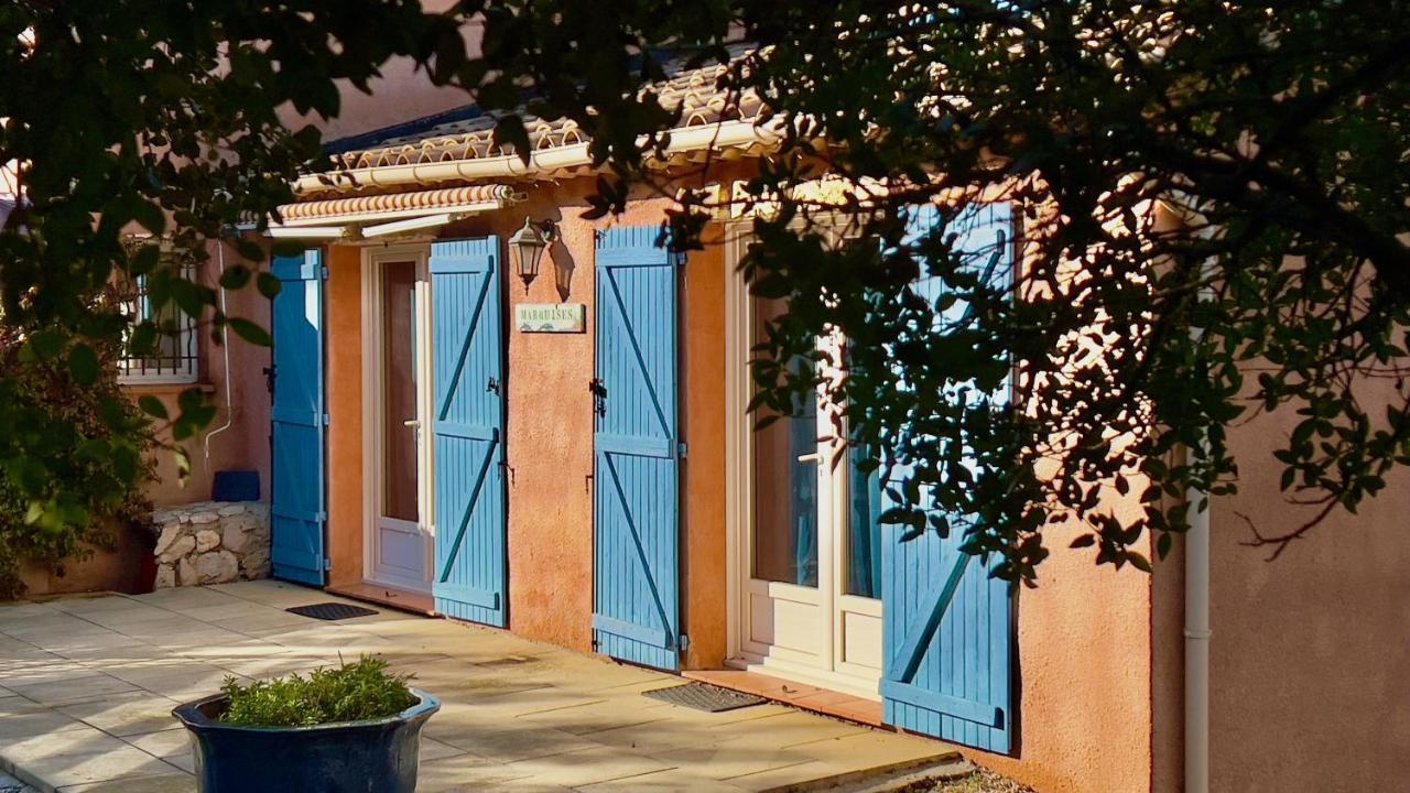 La Rose Des Vents & Spa - Gite Provence Néoules Exteriör bild