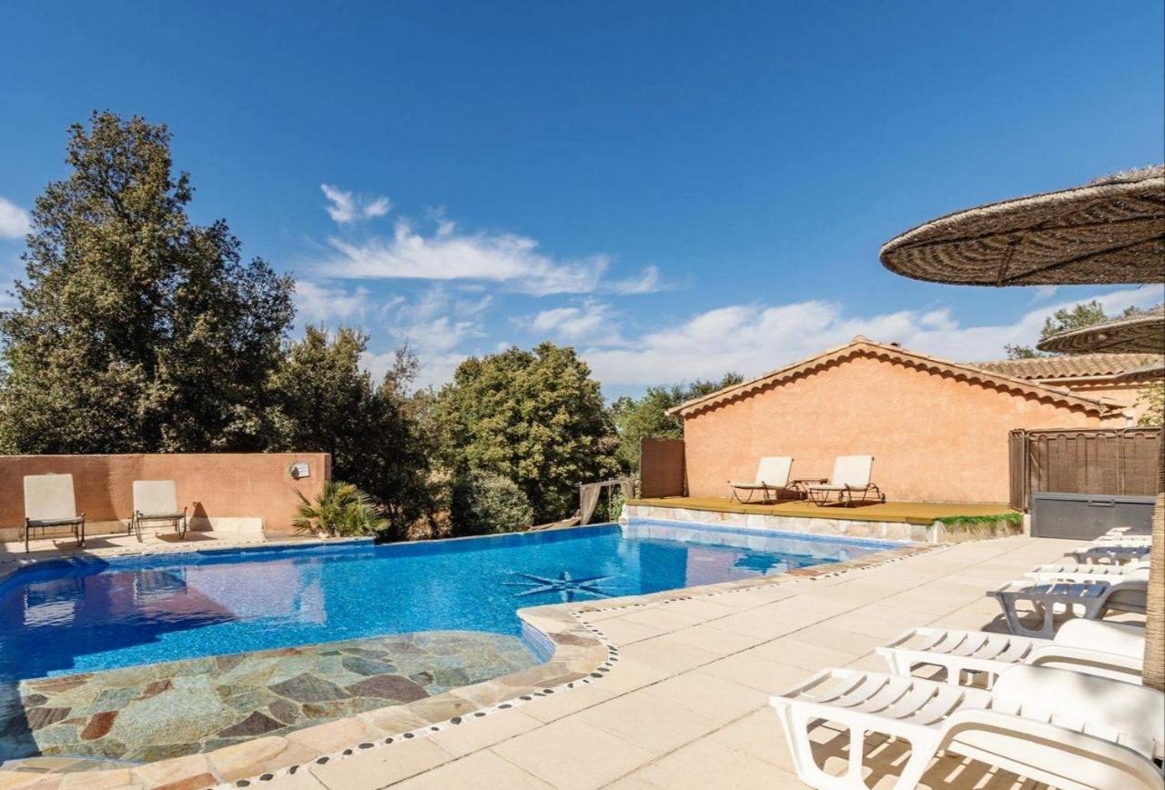 La Rose Des Vents & Spa - Gite Provence Néoules Exteriör bild